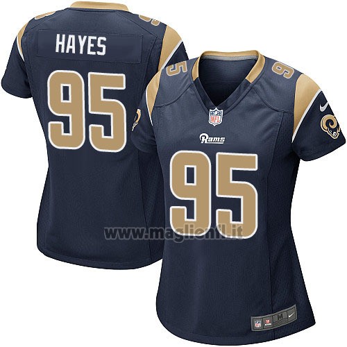 Maglia NFL Game Donna Los Angeles Rams Hayes Nero